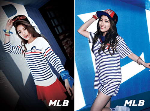 [FS화보] 수지, MLB 화보서 ‘야구 소녀’로 변신 | 2