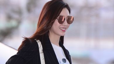 서지혜, 말이 필요없는 블랙앤화이트 공항패션 6 서지혜