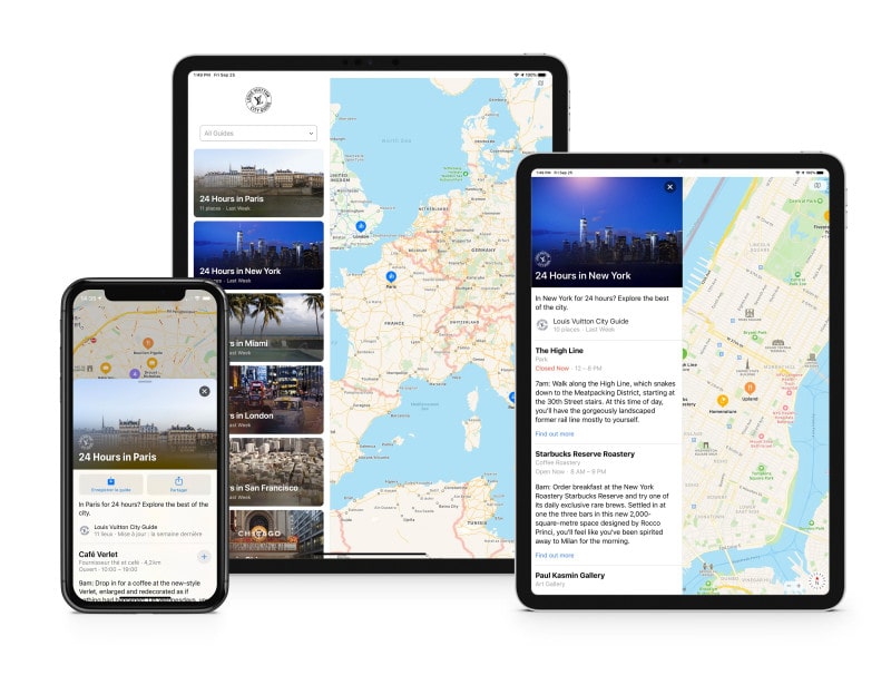 루이 비통 '시티 가이드' 명소, 애플맵 통해 최초 공개 | 1