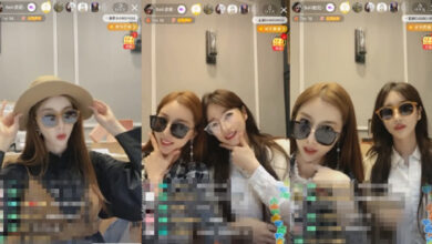 리에티 X 왕홍 동설, 이즈보 라이브 방송 진행 6 리에티