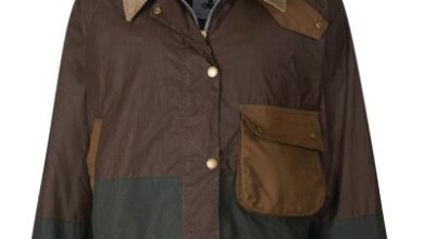 바버 알렉사 청 왁스 재킷