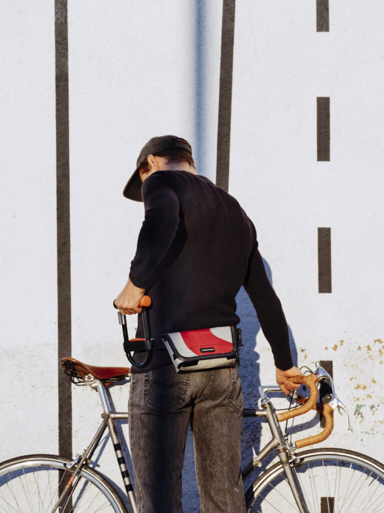 프라이탁, 자전거 힙백 대여 캠페인 | 2