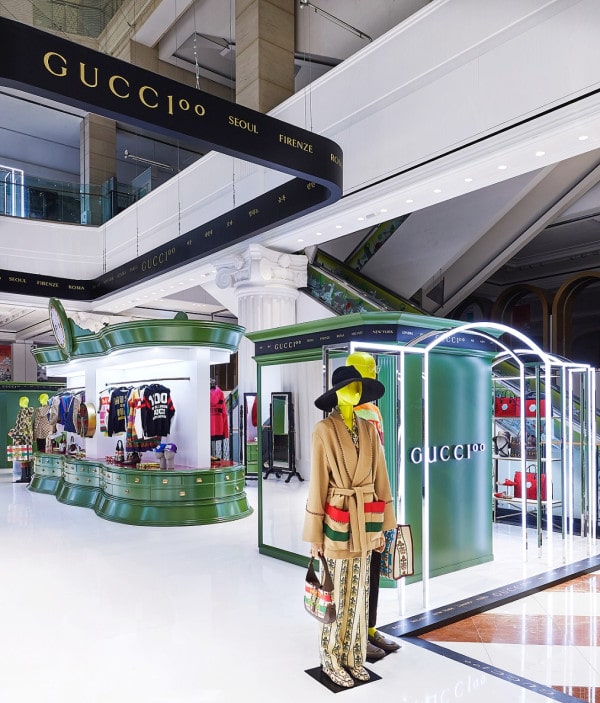 구찌, 100주년 기념 Gucci 100 컬렉션 팝업 스토어 오픈 | 2