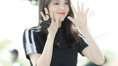 한소희공항패션