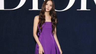 블랙핑크지수디올패션쇼디올드레스
