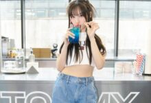트와이스나연타미진스데님스타일링