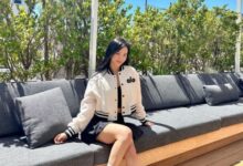 블랙핑크지수바시티자켓스타일링