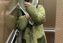 효민패션퀼티드재킷스타일링
