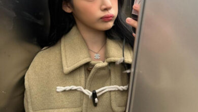 뉴진스민지더플코트스타일링