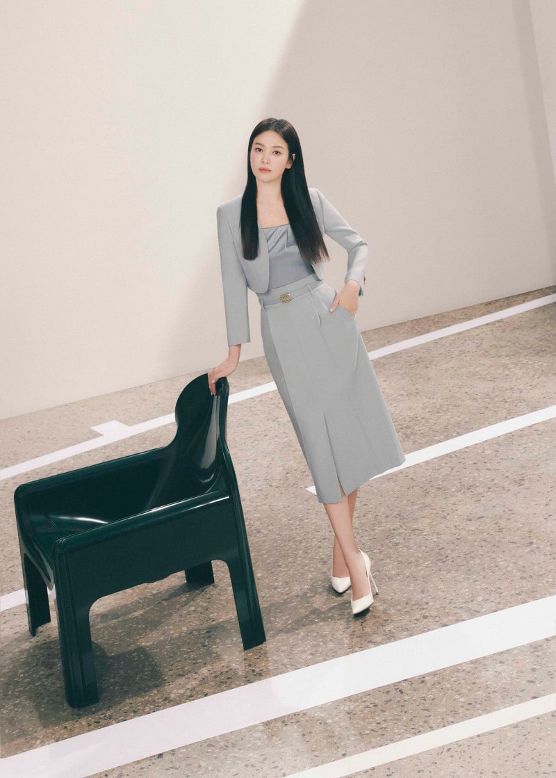 송혜교, 명불허전 여신 미모 우아한 봄 패션 | 60