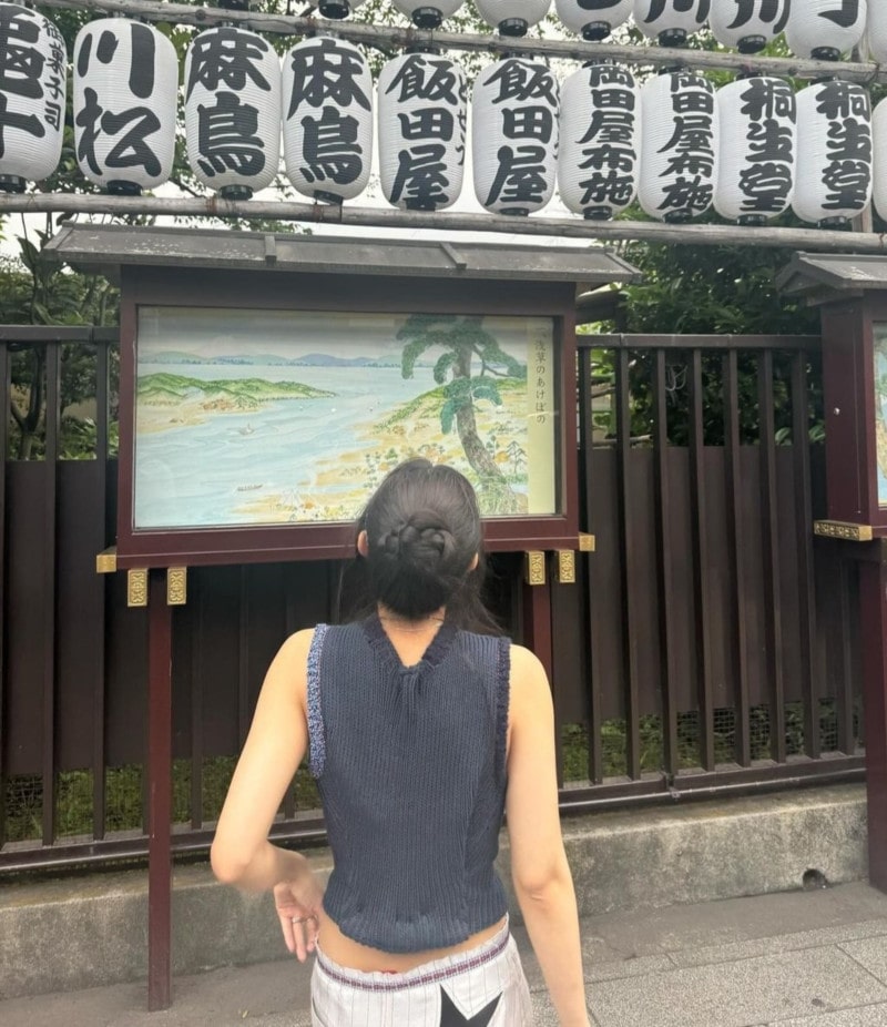 제니, 스타일리시한 일본 여행룩 | 4