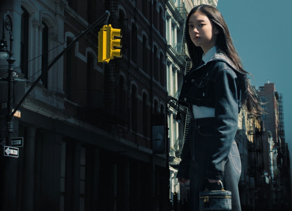 뉴진스 해린 X 디올, Denim Dior Oblique 캠페인 공개 | 7