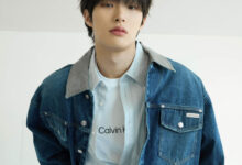 에이티즈 민기가 선보이는 데님 셋업 스타일링 8 에이티즈민기캘빈클라인진민기화보