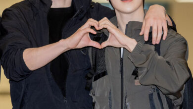 제로베이스원공항패션제로베이스원스타일