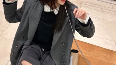 박하선, 프렌치 감성 가득한 레이어드 스타일링 12 박하선패션박하선사복패션박하선스타일