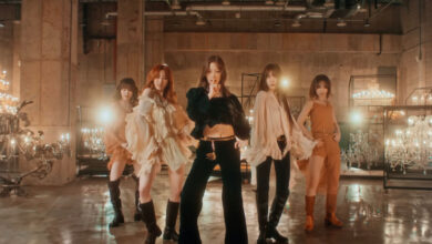 르세라핌, 음원 필름 속 세련된 보헤미안 룩 10 르세라핌끌로에르세라핌의상르세라핌패션