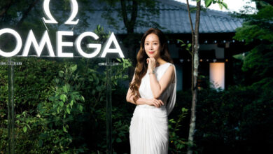 한지민오메가워치한지민드레스자태