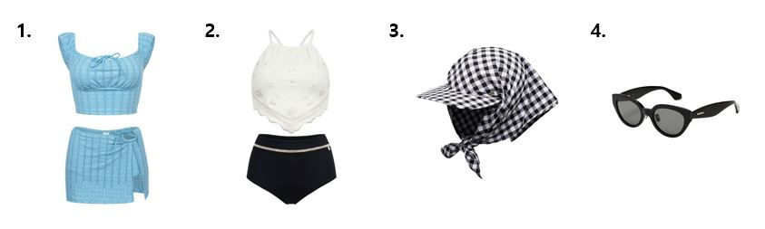 Perfect for summer festivals, festival looks using swimwear | 3