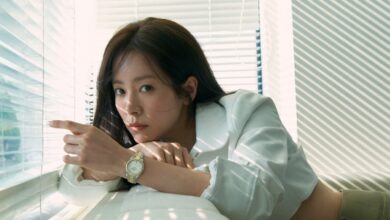 한지민오메가워치화보