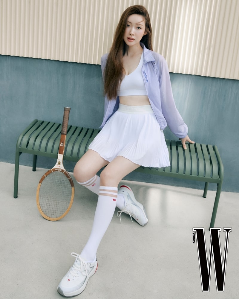 차정원, 일상에서도 빛나는 테니스룩 3 20250811 wilson 03 3
