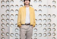 NCT 정우, 옐로우 봄버로 감각적인 스타일링 8 NCT정우토즈Tod’s밀라노패션쇼참석