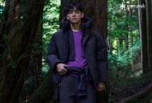 BTS뷔스노우피크어패럴화보