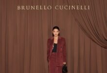 김유정셀럽패션브루넬로쿠치넬리