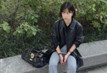 기은세의 트렌치 VS 레더 스타일 15 기은세데일리룩기은세패션기은세스타일