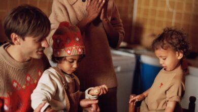 AMI연말룩홀리데이컬렉션패밀리룩