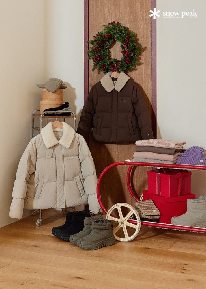 스노우피크 어패럴, “따뜻함을 선물하세요” 1 20251219 snbowpeak 7 1