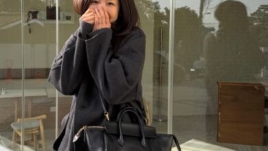 최지우패션코트스타일링