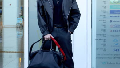 에이티즈민기공항패션