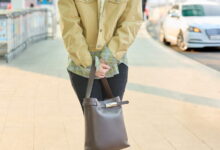 채수빈공항패션채수빈롱샴