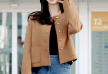 이주빈공항패션