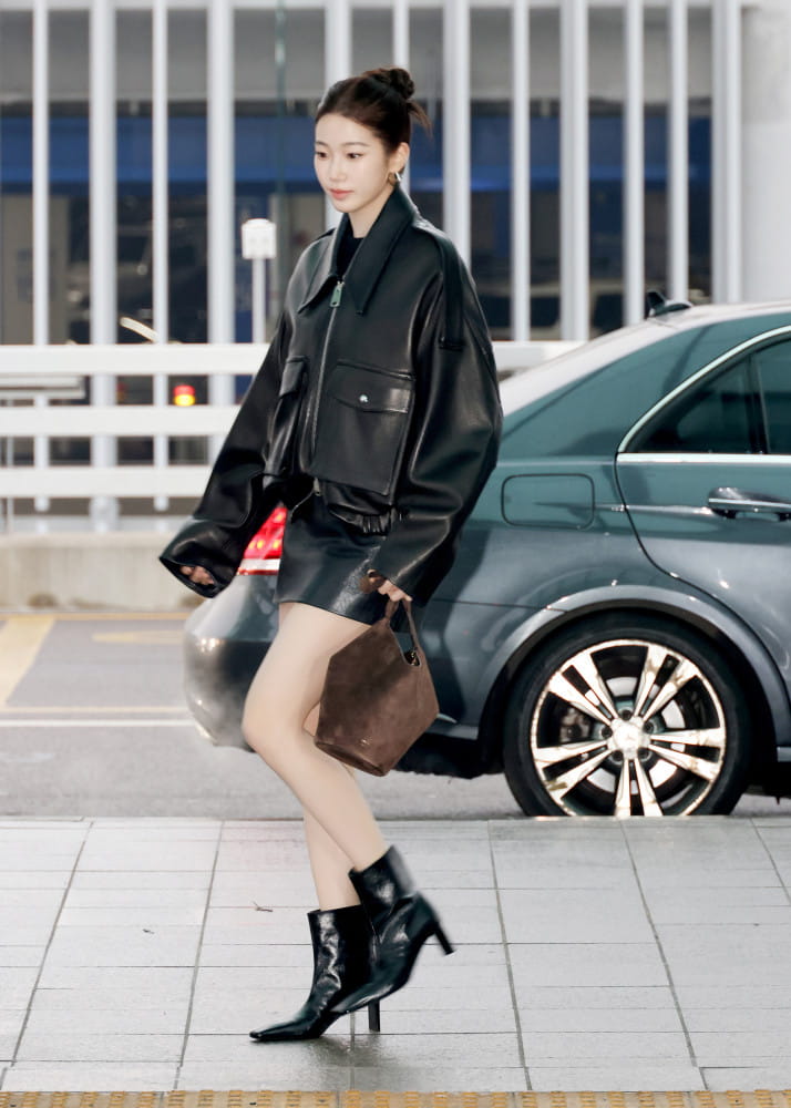 르세라핌 카즈하, 시크한"올 블랙의 정석" 5 20260213 kazha 3 3