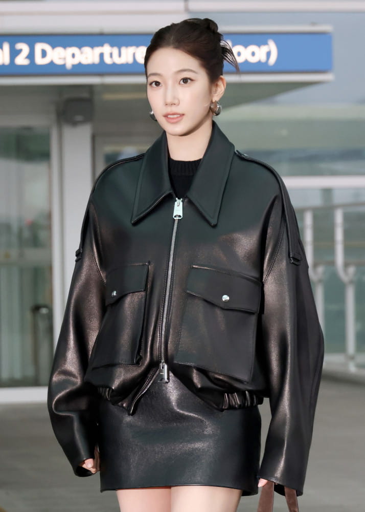 르세라핌 카즈하, 시크한"올 블랙의 정석" 1 20260213 kazha 6 1