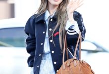 여자아이들미연공항패션