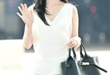 정소민공항패션롱샴