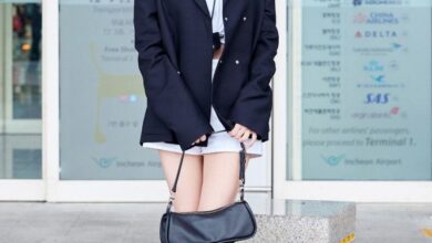 정소민공항패션, 가을패션,가을재킷스타일링