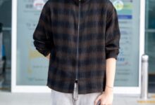 문상민공항패션남성패션가을남친룩