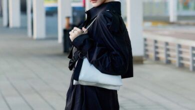 미야오 엘라 공항 패션, 올블랙 룩으로 시크하게 8 미야오엘라공항패션