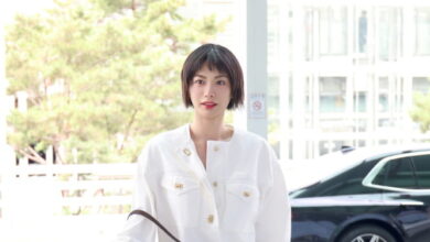 나나, 밀라노로 향하는 시크한 발걸음 10 나나공항패션페라가모